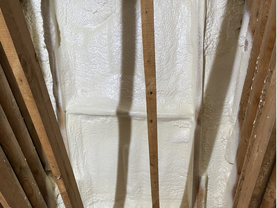 Утепление потолка пенополиуретаном