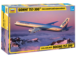 Сборная модель: (Звезда 7041) Пассажирский авиалайнер Боинг 757-300