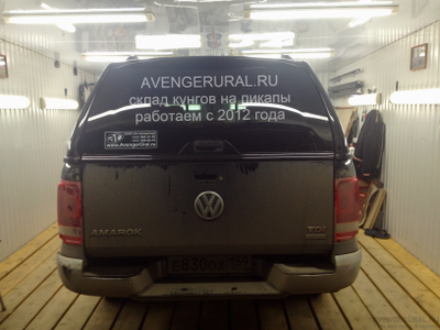 Кунг Саммитр С Плюс В2 чёрный 2Т2Тна Фольксваген Амарок от AvengerUral.ru. Доставка по РФ и KZ!