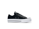 Кеды Converse Lift Leather Black кожаные низкие