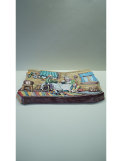 У бабушки (панно)