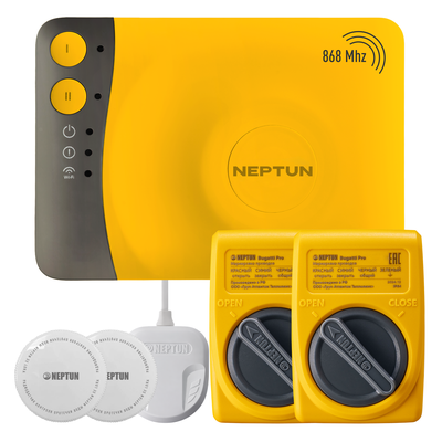 КОМПЛЕКТ БЕСПРОВОДНОЙ NEPTUN BUGATTI 2 КРАНА SMART EVO 1/2