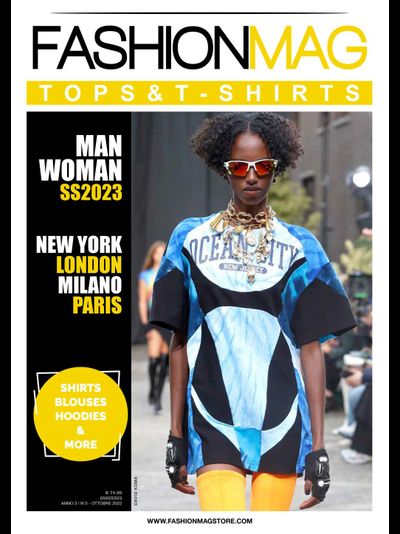 Fashionmag Tops &amp; T-Shirts Magazine Spring-Summer 2023 Иностранные журналы о моде, Intpressshop