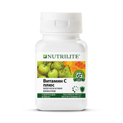 ПОДДЕРЖКА ИММУНИТЕТА Nutrilite Витамин С плюс, 60 таб.