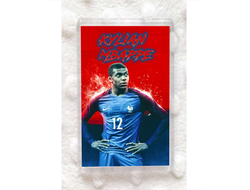 Магнит акриловый Kylian Mbappe Lottin, Килиан Мбаппе Лоттен №9