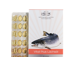 Витал плюс капсулы с маслом лосося Вивасан