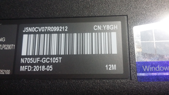 ASUS VivoBook Pro 17 N705UF-GC105T ( 17.3 FHD IPS i5-8250U MX130 6Gb 500Gb + 120SSD )