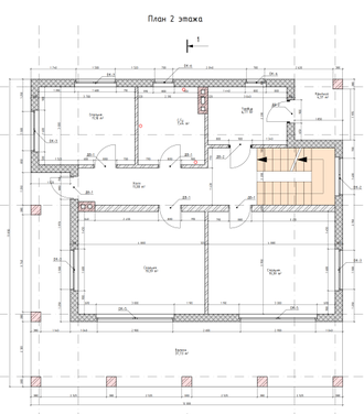 Двухэтажный дом с четырьмя спальнями 238м² (S91)