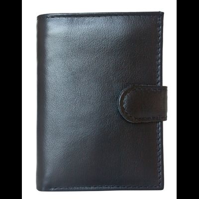 Кожаное портмоне Aringo black (арт. 7410-01)
