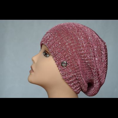 Сиреневый летний берет сетка женский Италия Vizio SA 10 фото