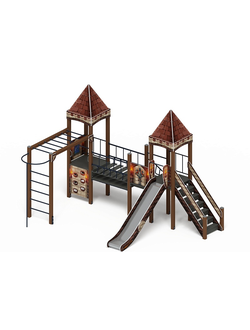 Серия «Замок» (Средневековый) ДИК 2.18.01-02 H=1500 игровой комплекс