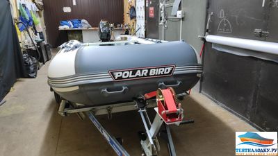 Тент на лодку Polar Bird модель PB-360M-nd Merlin (Кречет) НДНД