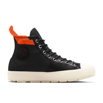 Зимние кеды Converse Chuck 70 Waterproof Nubuck с оранжевой вставкой