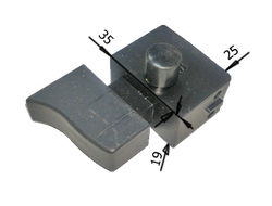 Выключатель (165) Бочонок малый с толстым фикс, кор.клав А