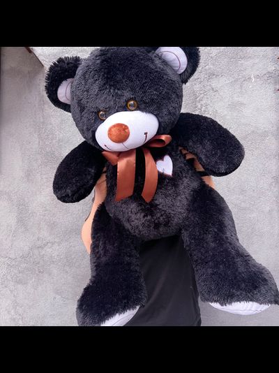 Плюшевый медведь 120 см черный Феликс