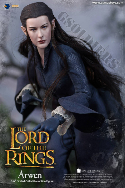 Арвен Властелина колец Коллекционная ФИГУРА 1/6 scale Arwen The Lord of the Rings LOTR021 Asmus Toys