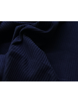 Трикотаж МАНГО Цвет 15 т. синий Остаток 7 метров