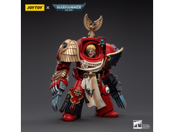 Терминатор Кровавых Ангелов (Warhammer 40k) - КОЛЛЕКЦИОННАЯ ФИГУРКА 1/18 Blood Angels Assault Terminators Sergeant Santoro (JT5505) - JOYTOY