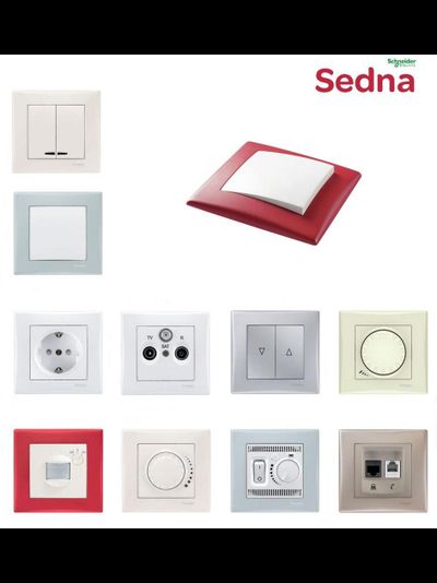 Розетки и выключатели Sedna Schneider Electric