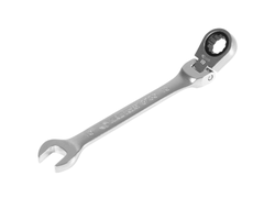 Ключ трещоточный комбинированный с шарниром 10 мм KING TONY 373010M