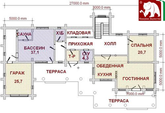 Проект 5-04, 260 кв.м., 10*27