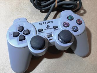 №015 Оригинальный SONY Контроллер для PlayStation 1 DualShock 1