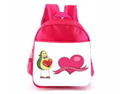 Рюкзак розовый #23 на День влюблённых, 14 февраля