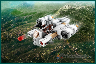 # 75321 Мини–«Лезвие Бритвы» с Фигуркой / The “Razor Crest” (Microfighter)