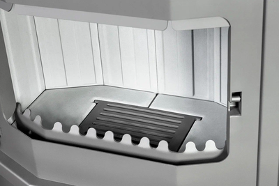 Камин Мюнхен пристенно-угловой графит / черный, Экокамин (Россия)