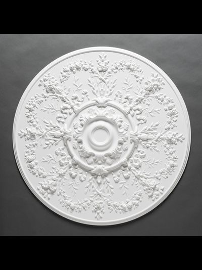 Розетка потолочная (подлюстра) из полиуретана с орнаментом Orac Decor-Orac Luxxus R64 диаметр 95,5см