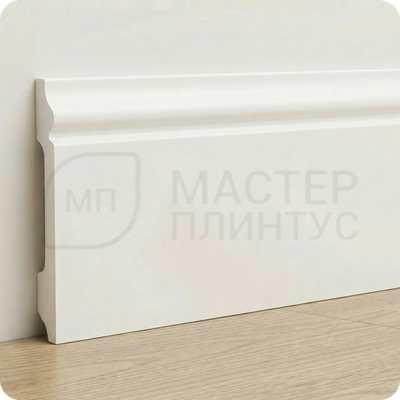 Плинтус напольный дюрополимер TeckWood ДП4 80х12х2000 мм.