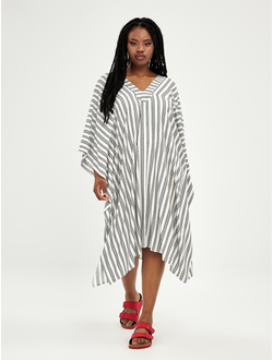 Купить модное летнее женское платье большого размера