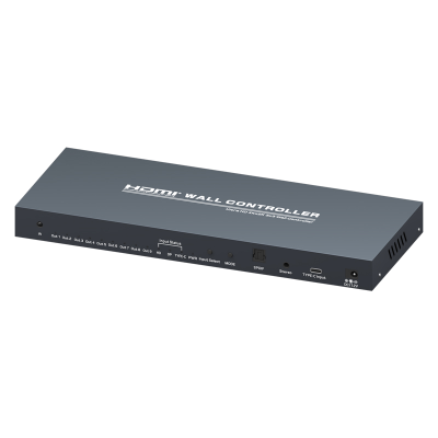 DE/VT-VW33 Контроллер видеостены 4К 3x3 (9 выходов для мониторов 4К) с входом HDMI/DP/Type-C и поворотом на 180 градусов