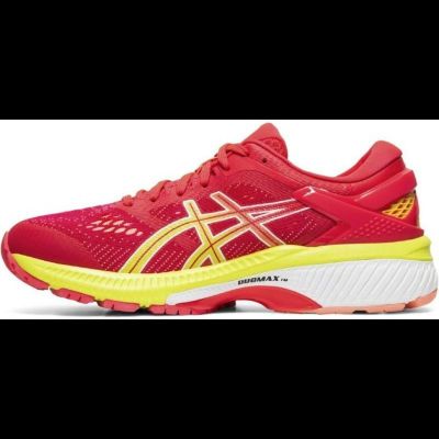 Asics Gel Kayano 26 Красные с желтым