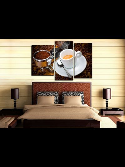 Модульная картина "Кружечка кофе"