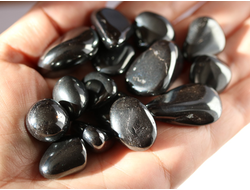 Гематит, галтовка в ассортименте (20-23 мм, вес около  7-9 г) №15177