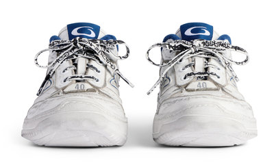 Кроссовки Balenciaga Hamptons Worn-Out White Dark Blue