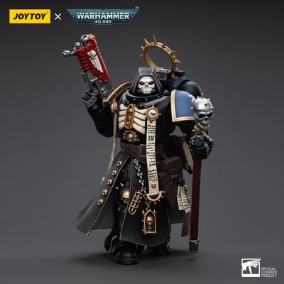 Примарис Капеллан Ультрамаринов (Warhammer 40k) - КОЛЛЕКЦИОННАЯ ФИГУРКА 1/18 Ultramarines Primaris Chaplain Brother Varus (JT5567) - JOYTOY