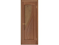 Межкомнатная дверь "Мария" анегри тон 74 (стекло)