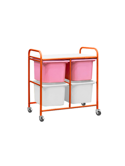 СТЕЛЛАЖНАЯ ВЫДВИЖНАЯ СИСТЕМА ХРАНЕНИЯ 4 - 4 КОНТЕЙНЕРА