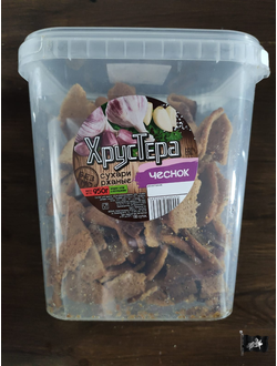 Гренки Хрустера "НАТУРАЛЬНЫЙ ЧЕСНОК" (ведро)