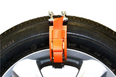 Браслет противоскольжения Secura 4WD R12-R15 со стальным замком для легковых а/м массой до 1500 кг