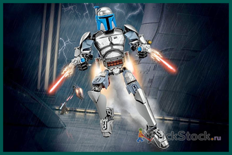 # 75107 Сборная Фигура «Джанго Фетт» / “Jango Fett” Buildable Action Figure (2015)