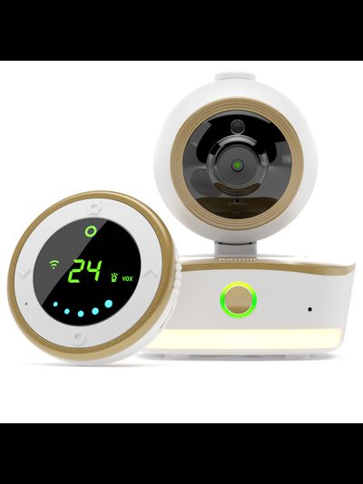 Wi-Fi радио-видеоняня Ramili Baby RV1800 с повышенной дальностью, 2-в-1, Full HD