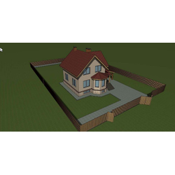 Двухэтажный дом с четырьмя спальнями 177м² (S52)