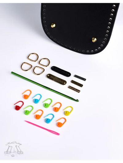 Донышко для вязания интерьерной корзинки 30 на 15 см