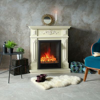 Электрокамин Lilian WT с очагом Eugene