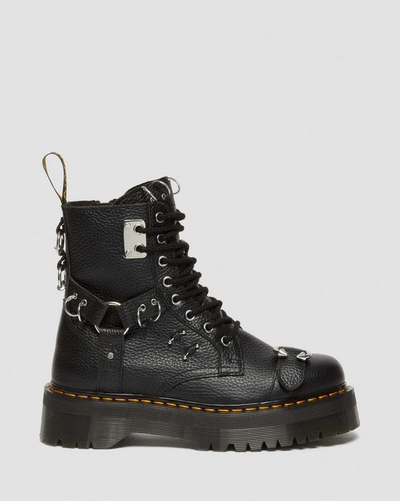Ботинки Dr Martens Jadon Piercing Milled Platforms Black