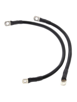 Провода Аккумулятора Black Для Мотоцикла Harley Fxlr Low Rider Custom Allballs 79-3004-1