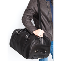 Дорожная сумка на колесах Firenze Premium black (арт. 
4042-51)